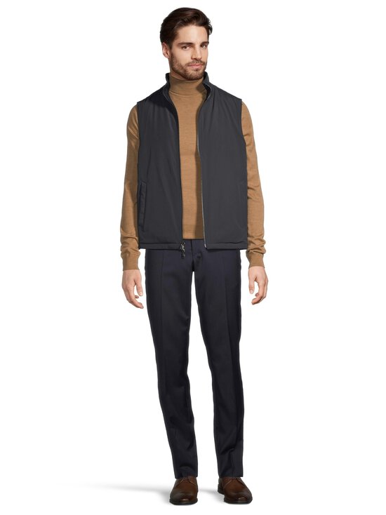 Oscar Jacobson - Reversible Padded Vest -käännettävä toppaliivi - 210 NAVY | Stockmann - photo 4