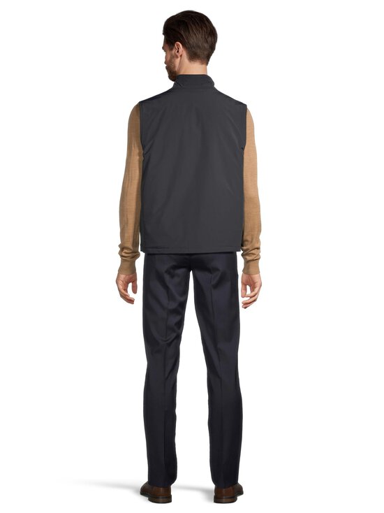 Oscar Jacobson - Reversible Padded Vest -käännettävä toppaliivi - 210 NAVY | Stockmann - photo 5