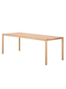 Gazzda - Derven-ruokapöytä öljytty tammi 220 x 90 cm - BROWN | Stockmann