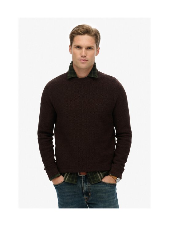 Superdry - Kudum Cotton Texture - UF9 DARK BROWN/BLACK | Stockmann - photo 3
