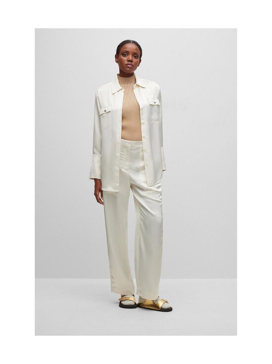 BOSS - Besatina-paitapusero - 118 OPEN WHITE | Stockmann - photo 5