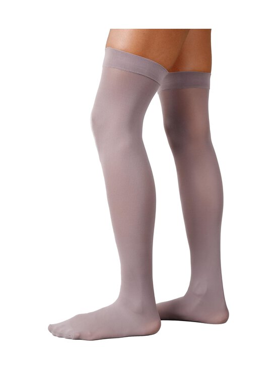 Swedish Stockings - Svea Premium -ylipolvensukat - 017 MID GREY | Stockmann - photo 1
