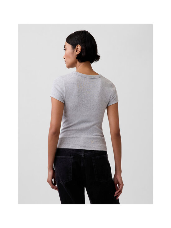 GAP - V-neck t-krekls - BC15 LT GREY HEATHER | Stockmann - photo 4