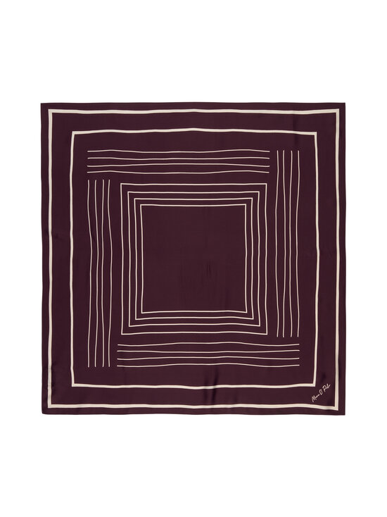 Marc O'Polo - Huivi - 7026 DARK RED_MULTI_01 | Stockmann - photo 1