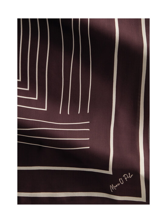 Marc O'Polo - Huivi - 7026 DARK RED_MULTI_01 | Stockmann - photo 2