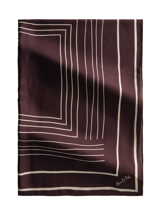 Marc O'Polo - Huivi - 7026 DARK RED_MULTI_01 | Stockmann - photo 3