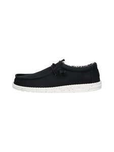 HEYDUDE - Wally Stretch -loaferit - 066 BLACK/WHITE | Stockmann