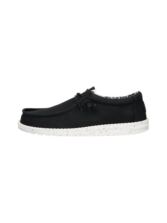 HEYDUDE - Wally Stretch -loaferit - 066 BLACK/WHITE | Stockmann - photo 1