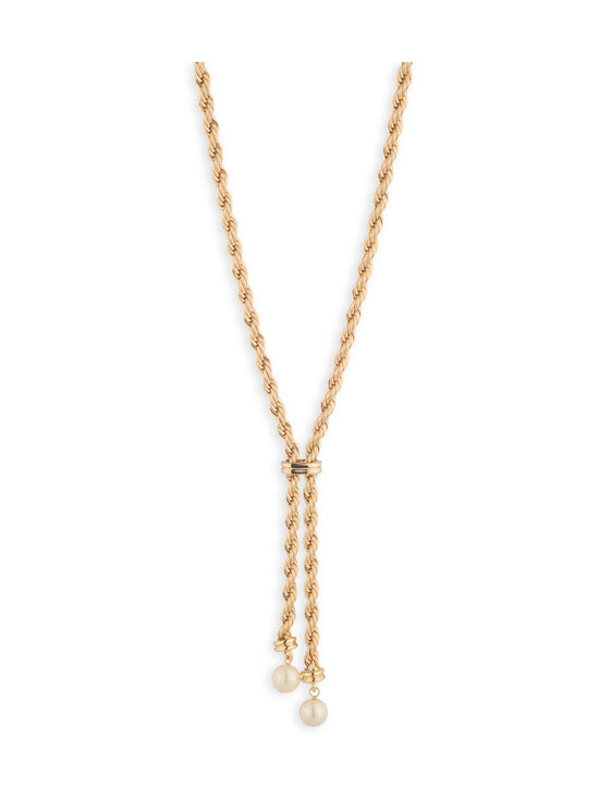 Lauren Ralph Lauren - Kaelakee Lindella Rope Pearl Yneck - GLD/ WHITE | Stockmann - photo 1