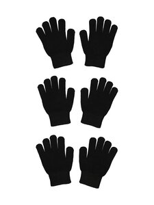 Bogi - Dami pirkstaiņi, 3 iepak. - BLACK | Stockmann