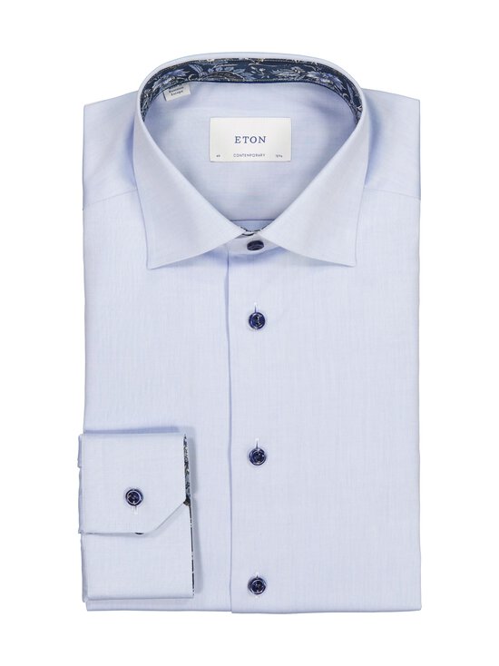 Contemporary Fit Floral Effect Signature Twill -kauluspaita
