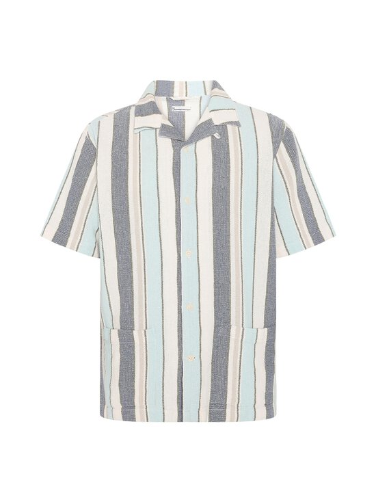 Knowledge Cotton Apparel - Cotton Stripe krekls - 8021 BLUE STRIPE | Stockmann - photo 1
