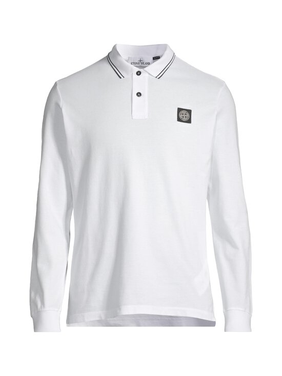Stone Island - Logo polo krekls - V1001 WHITE | Stockmann - photo 1