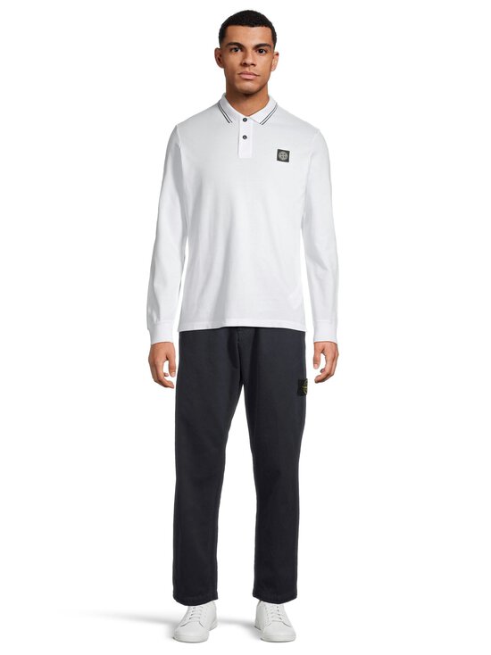 Stone Island - Logo polo krekls - V1001 WHITE | Stockmann - photo 2