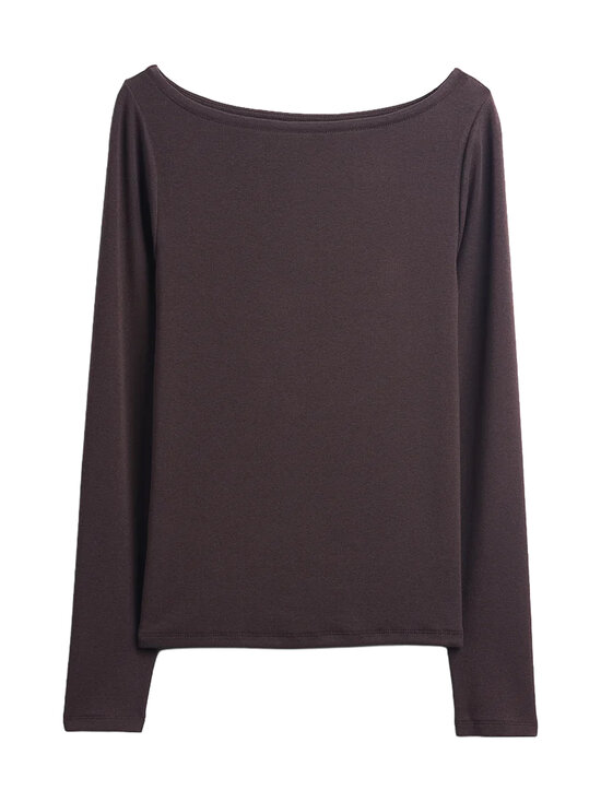 GAP - Modern Boatneck -trikoopaita - TERRA BROWN | Stockmann - photo 1