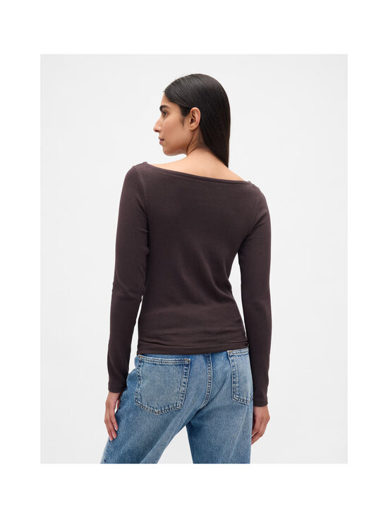 GAP - Modern Boatneck -trikoopaita - TERRA BROWN | Stockmann - photo 3