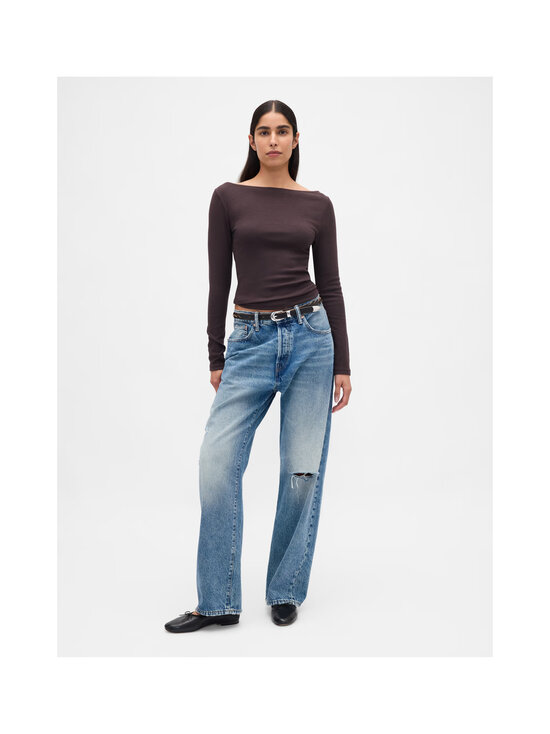 GAP - Modern Boatneck -trikoopaita - TERRA BROWN | Stockmann - photo 4
