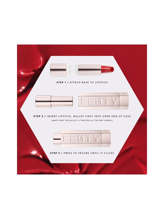 Fenty Beauty - Icon Refill Semi-Matte Lipstick -huulipuna, täyttöpakkaus - NOSY ROSY | Stockmann - photo 5