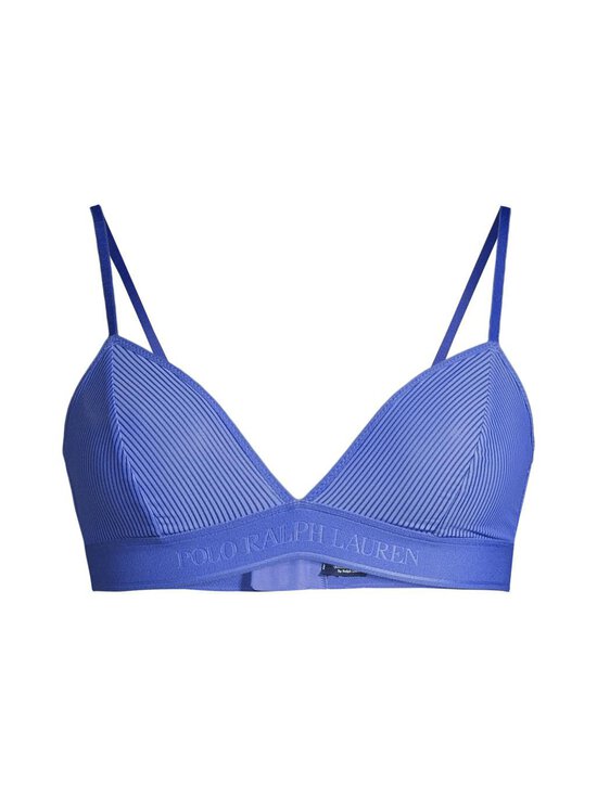 Polo Ralph Lauren - Shadow Stripe Triangle Bralette -rintaliivit - 862 AMPARO BLUE | Stockmann - photo 1