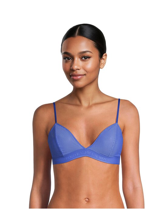 Polo Ralph Lauren - Shadow Stripe Triangle Bralette -rintaliivit - 862 AMPARO BLUE | Stockmann - photo 2