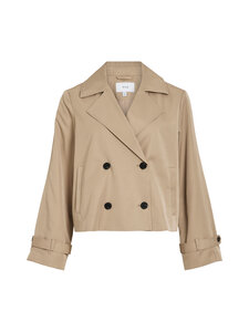 Vila - ViAddison- lyhyt trenssitakki - SAVANNAH TAN | Stockmann