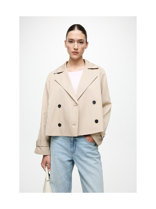 Vila - ViAddison- lyhyt trenssitakki - SAVANNAH TAN | Stockmann - photo 3