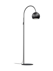 Design by Grönlund - Round Single -lattiavalaisin 151 cm - BLACK Design by Grönlund - Round Single -lattiavalaisin 151 cm - BLACK | Stockmann