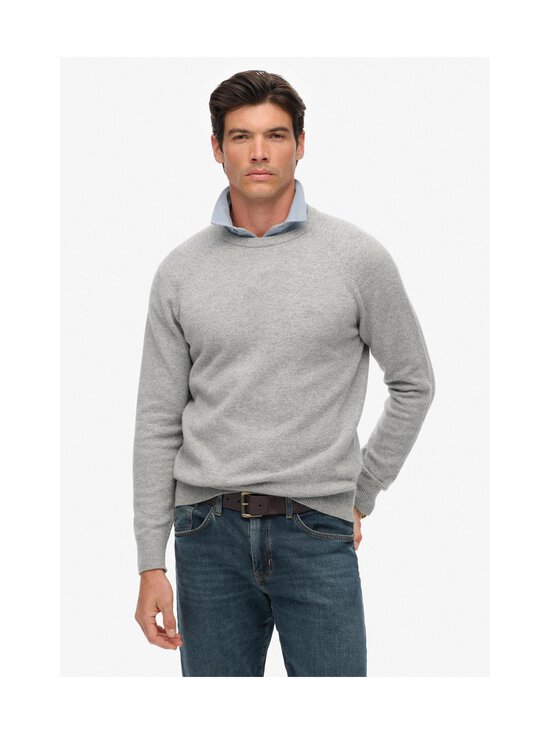 Superdry - Wool Blend -neule - 41Q LIGHT GREY MARL | Stockmann - photo 2