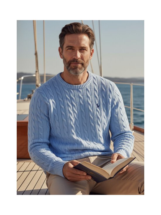 Polo Ralph Lauren - Palmikkoneule - NEW LITCHFIELD BLUE | Stockmann - photo 5