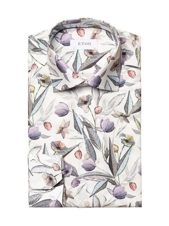 Contemporary Fit Floral Print Signature Twill triiksärk