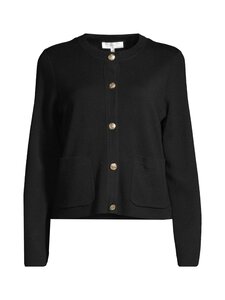 ESSENTIALS by Stockmann - Jacqueline-merinoneuletakki - BLACK 99070 | Stockmann