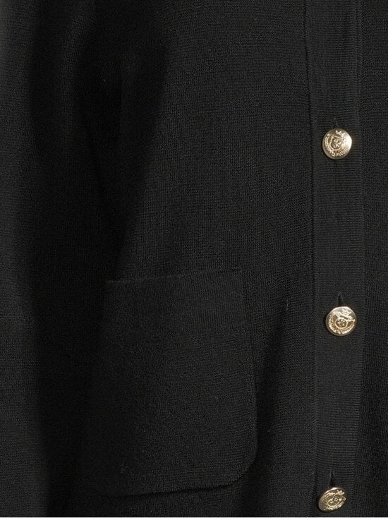 ESSENTIALS by Stockmann - Jacqueline-merinoneuletakki - BLACK 99070 | Stockmann - photo 4