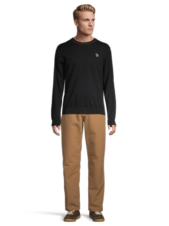PS Paul Smith - Crew Neck Zebra Badge -neule - 79_BLACK | Stockmann - photo 2