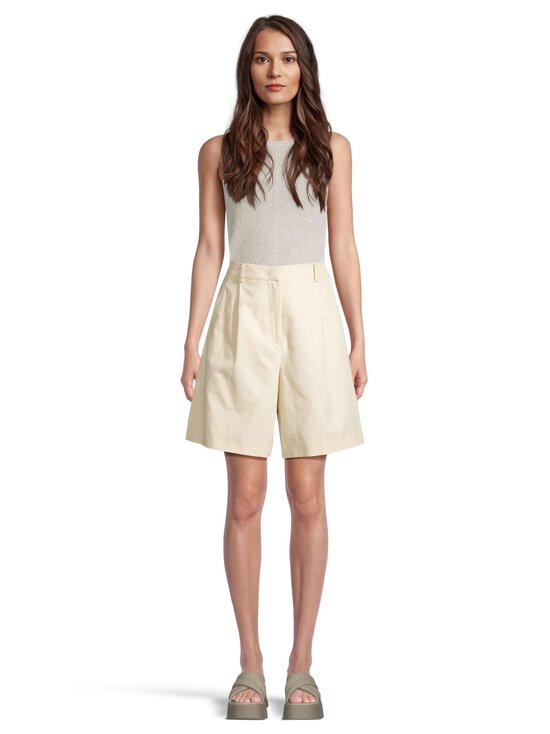 Max Mara Weekend - Ecuba-shortsit - 016 ELFENBEINFARBEN | Stockmann - photo 3