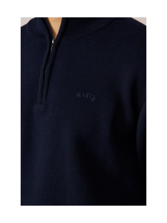 Makia - Half Zip -neule - 696 DARK NAVY - photo 4 Makia - Half Zip -neule - 696 DARK NAVY | Stockmann - photo 4