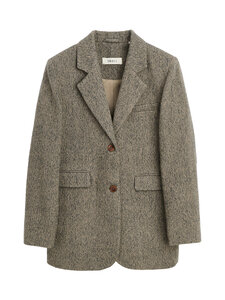 Skall Studio - Joan-bleiseri - BROWN/GREY HERRINGBONE | Stockmann
