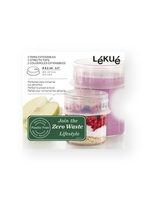 Silicone lid 8.5 cm, 2 pcs