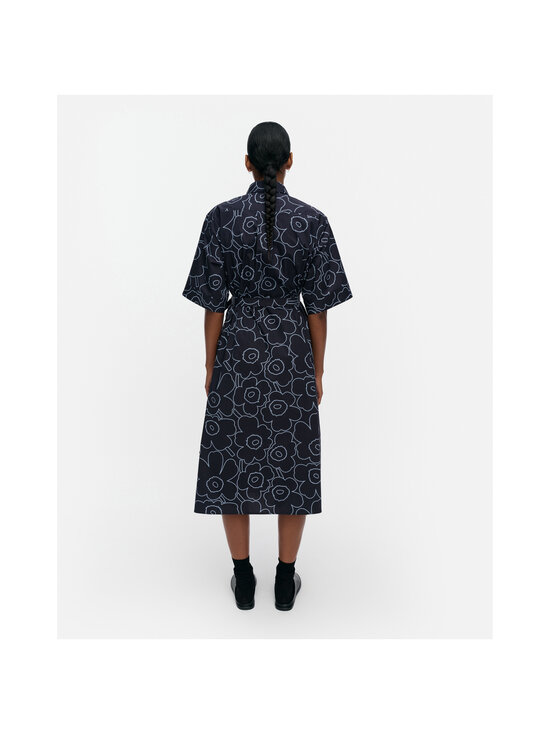Marimekko - Popliini Piirto Unikko -mekko - 550 DARK BLUE, LIGHT BLUE | Stockmann - photo 4