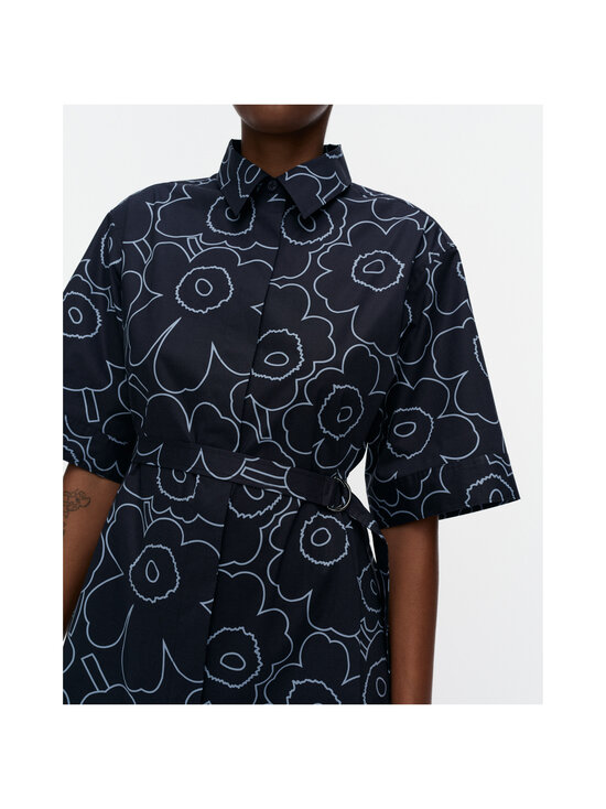 Marimekko - Popliini Piirto Unikko -mekko - 550 DARK BLUE, LIGHT BLUE | Stockmann - photo 6