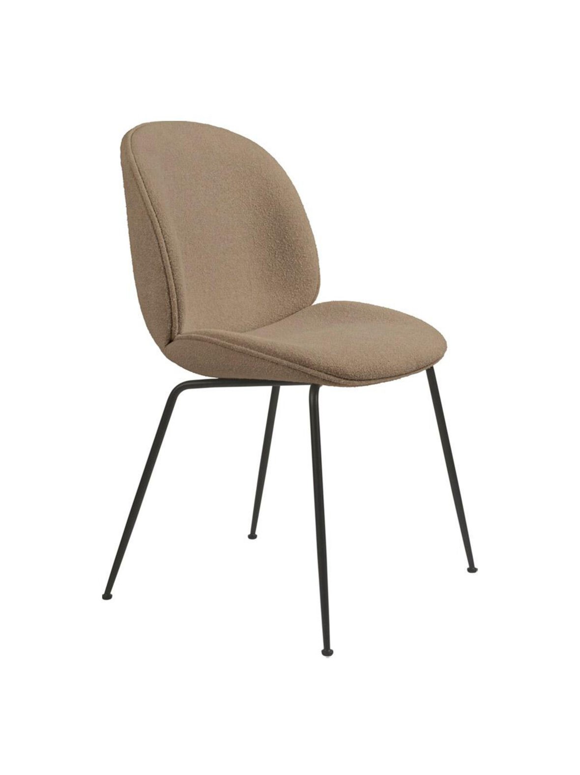 Beetle-tuoli bouclé-kangas beige
