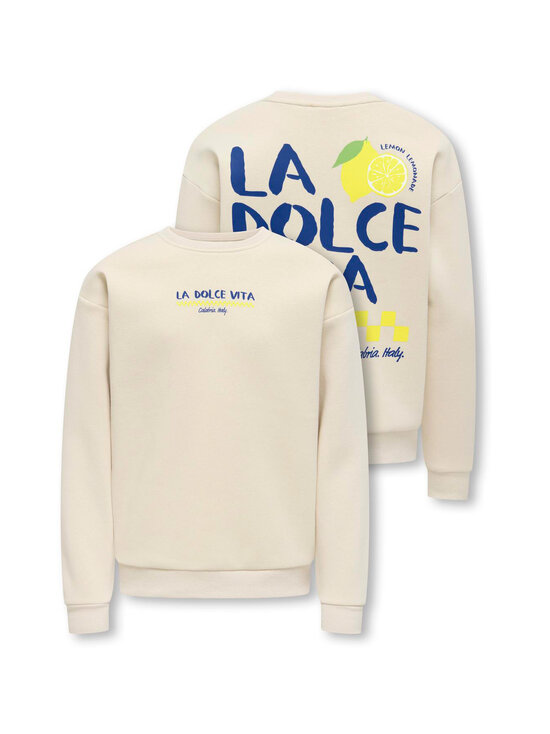 KIDS ONLY - KogCanasta Loose džemperis - OATMEAL PRINT:DOLCE | Stockmann - photo 3