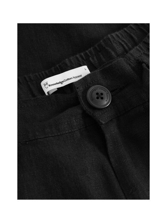Knowledge Cotton Apparel - Lühikesed linased püksid - 1300 BLACK JET - photo 3 Knowledge Cotton Apparel - Lühikesed linased püksid - 1300 BLACK JET | Stockmann - photo 3