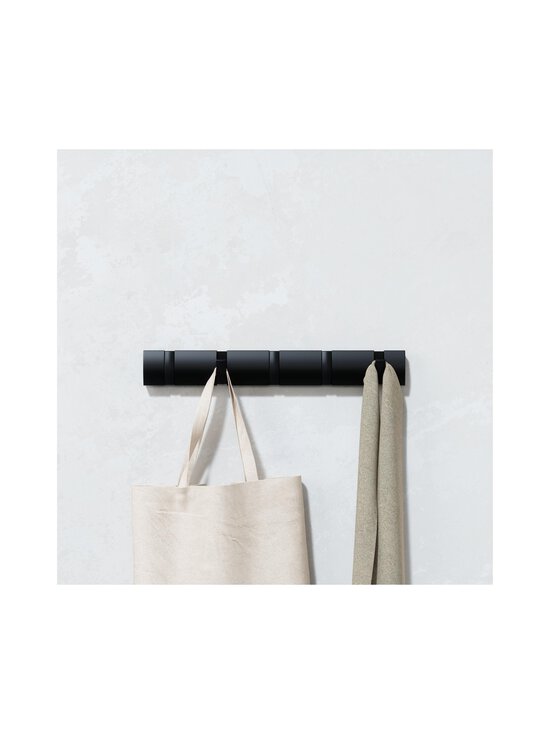 Umbra - Flip 5 Wall Hook -naulakko 50.8 x 6.35 x 3.18 cm - BLACK - photo 3 Umbra - Flip 5 Wall Hook -naulakko 50.8 x 6.35 x 3.18 cm - BLACK | Stockmann - photo 3