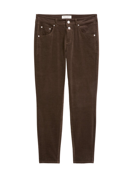 Marc O'Polo - Theda-samettihousut - 0344 BURNT COFFEE | Stockmann - photo 1