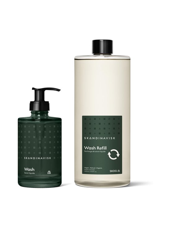 Skandinavisk - SKOG Wash Refill -käsi- ja vartalosaippua 1000 ml - FOREST GREEN - photo 2 Skandinavisk - SKOG Wash Refill -käsi- ja vartalosaippua 1000 ml - FOREST GREEN | Stockmann - photo 2