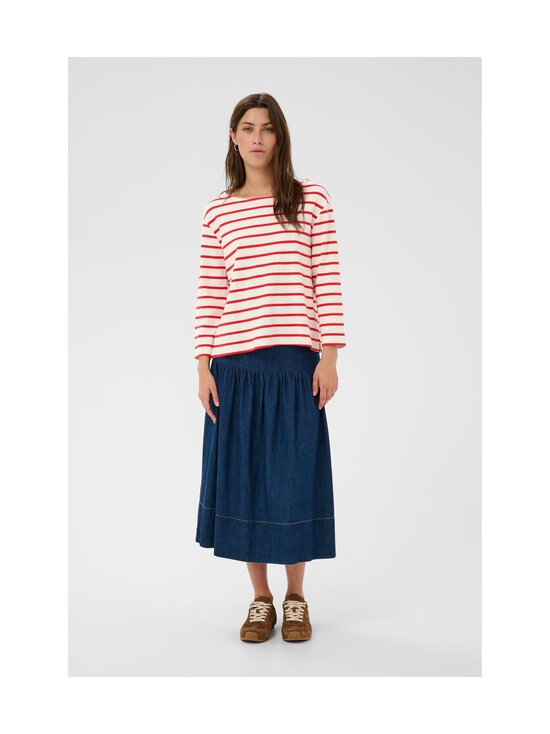 Part Two - NelaPW-trikoopaita - 304754 POPPY RED STRIPE | Stockmann - photo 5
