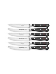 Wusthof - Classic Steak -pihviveitsi 12 cm, 6 kpl - BLACK | Stockmann