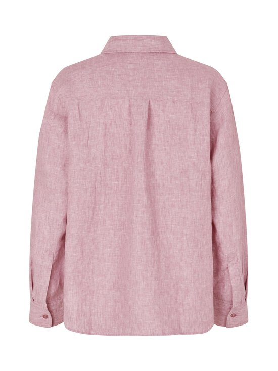 Samsoe Samsoe - Saloves-pellavapaitapusero - CLR001395 ORCHID HAZE MEL. | Stockmann - photo 2