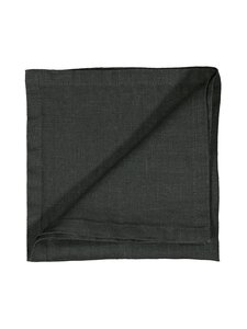Casa Stockmann - Lino linen napkin 42 x 42 cm - DARK GREY | Stockmann