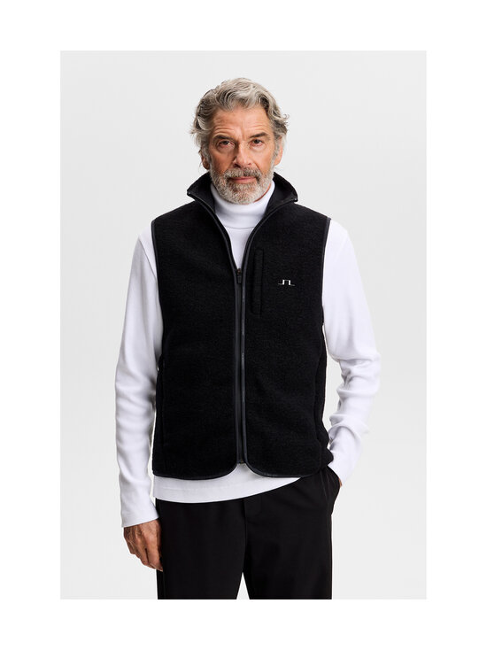 J.Lindeberg - Duncan vilnas flīsa veste - 9999 BLACK | Stockmann - photo 2
